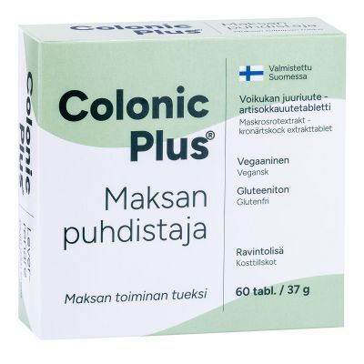 Colonic detox leverrening 60 tabletter